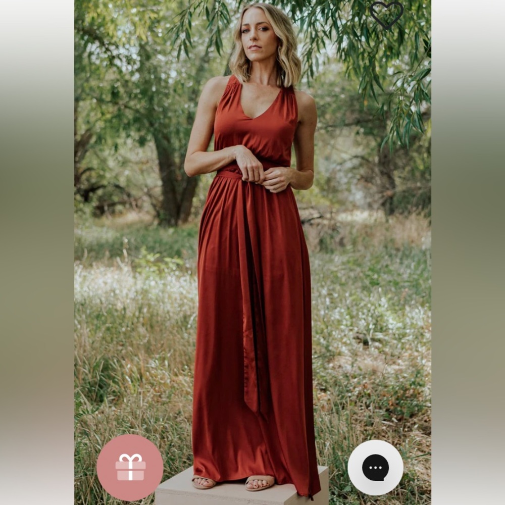 Baltic born Roma Satin maxi dress ✨